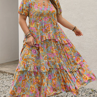 Sabina – Sukienka Boho Z Plisami