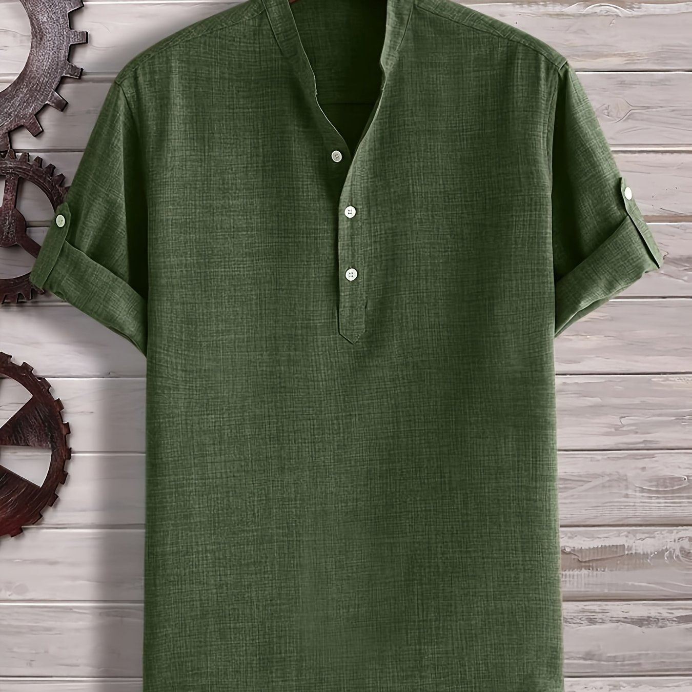 Karol - Pomarańczowy Henley