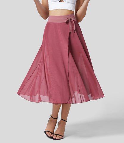 Spódnica midi 2 w 1 Livia