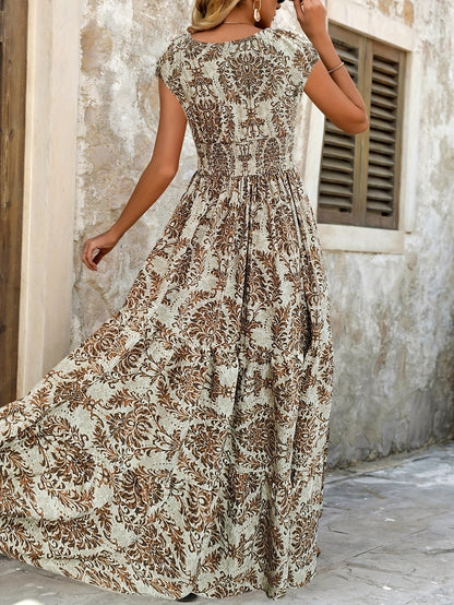 Natalia / Kwiatowa Sukienka Maxi