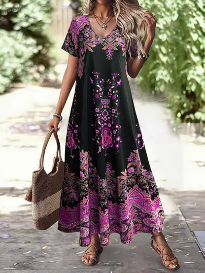 Antonina – Sukienka Maxi W Stylu Boho