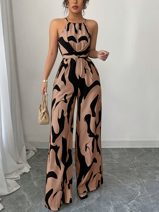 Celina - Kombinezon Płomienny Plus Size