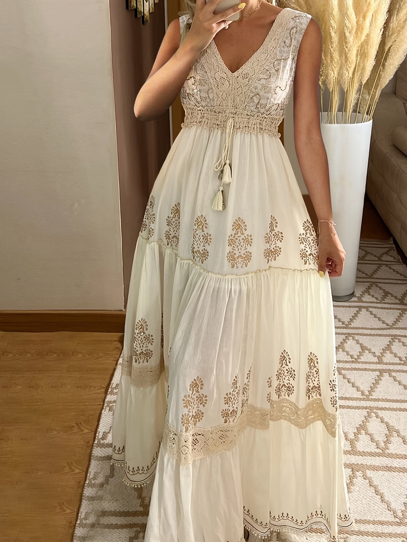 Florentyna – Sukienka Vintage Z Koronką