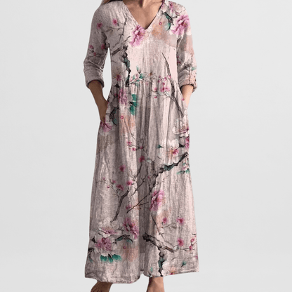 Sukienka maxi Serena w kwiaty
