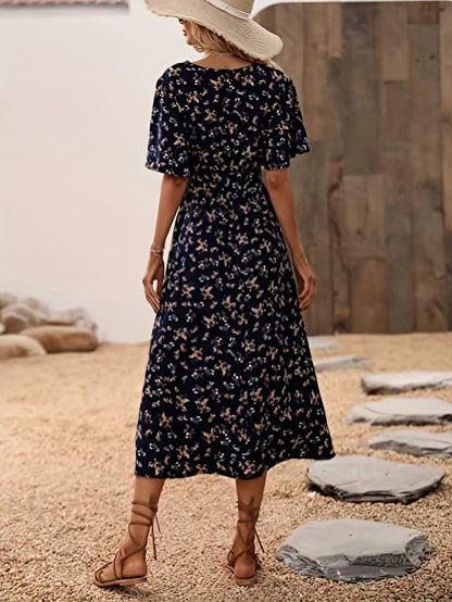 Iza / Boho Sukienka Kwiatowa
