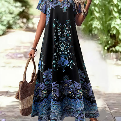 Antonina – Sukienka Maxi W Stylu Boho