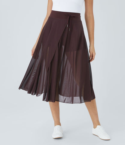 Spódnica midi 2 w 1 Livia