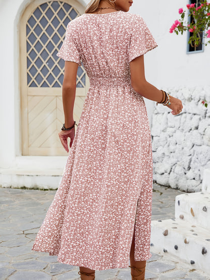 Sara / Kwiatowa Sukienka Maxi