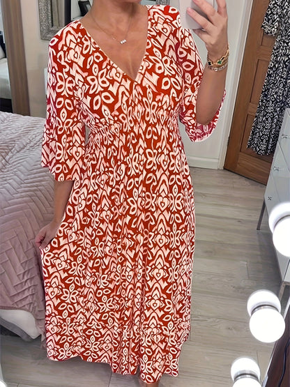 Stefania – Sukienka Z Dekoltem W Serek
