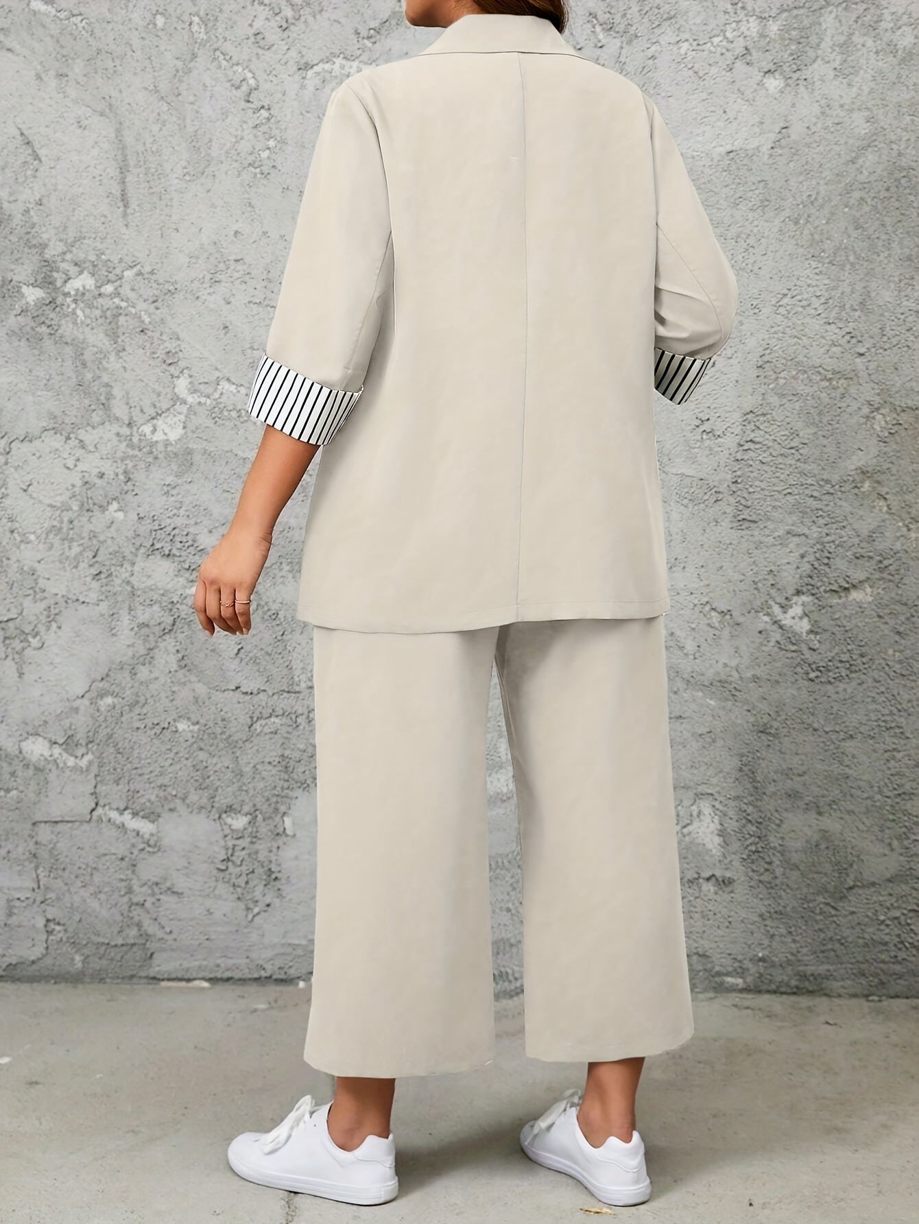 Marlena - Elegancki Zestaw z Blazerem