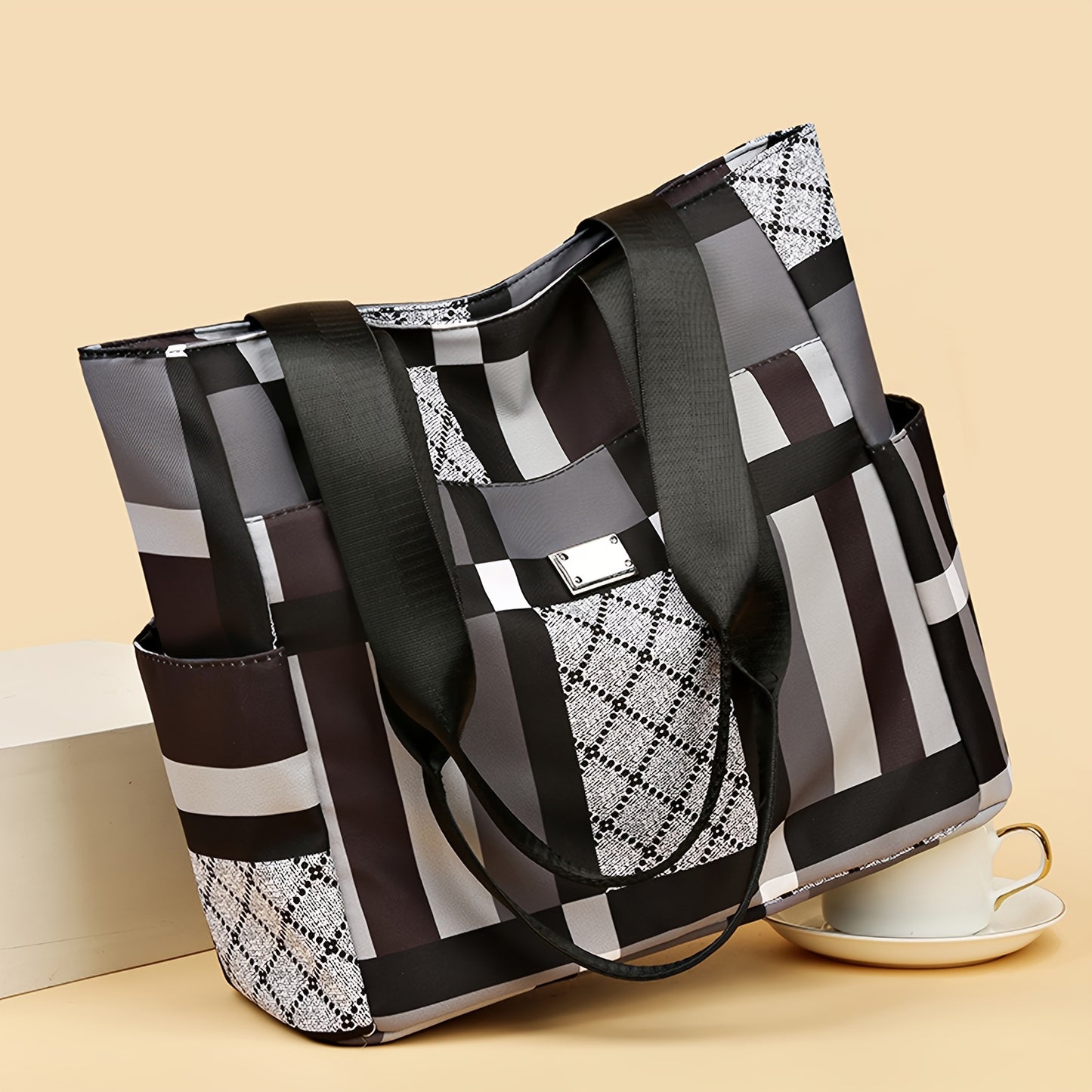Izabela - Geometryczna Torba Tote