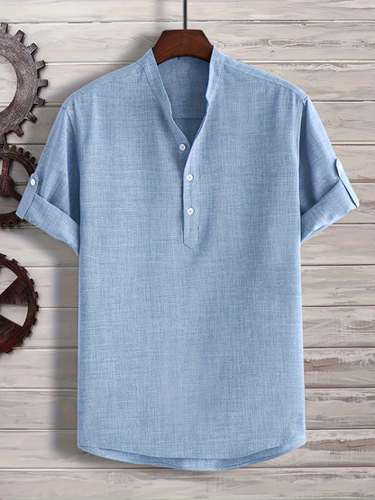 Karol - Pomarańczowy Henley