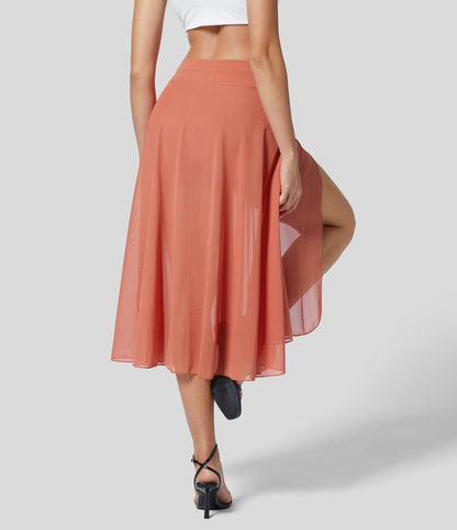 Spódnica midi 2 w 1 Livia