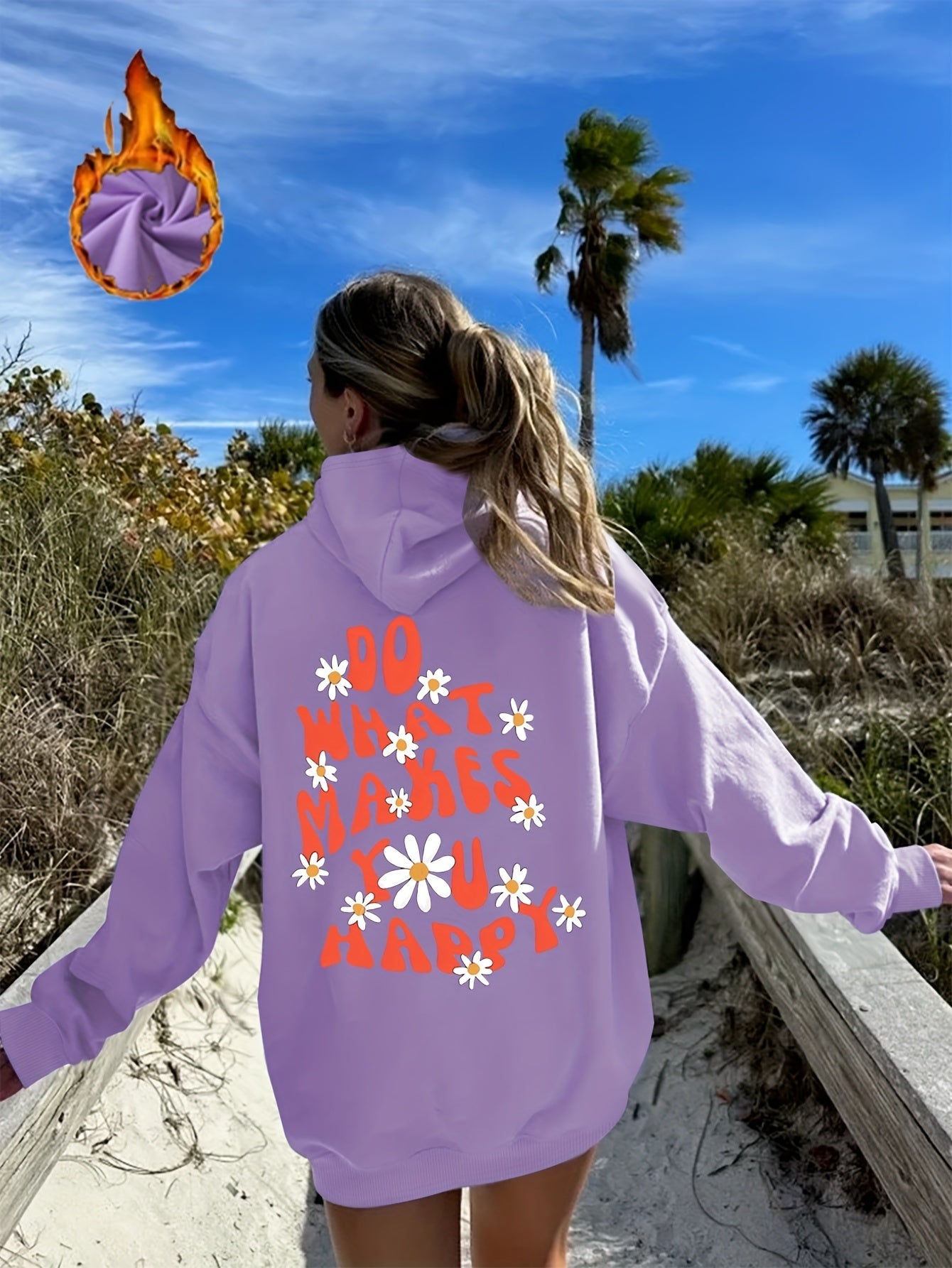 Weronika - Kwiatowa Bluza Oversize
