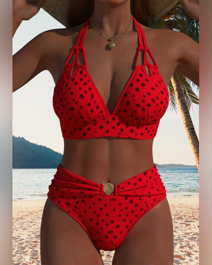 Seksowne bikini w stylu tweedowym