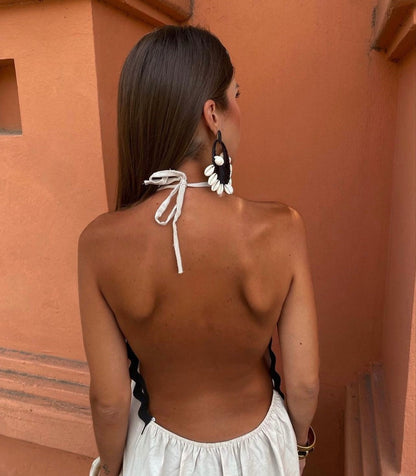 Magdalena | Elegancka długa sukienka