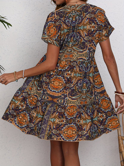 Ania / Sukienka Wzór Paisley