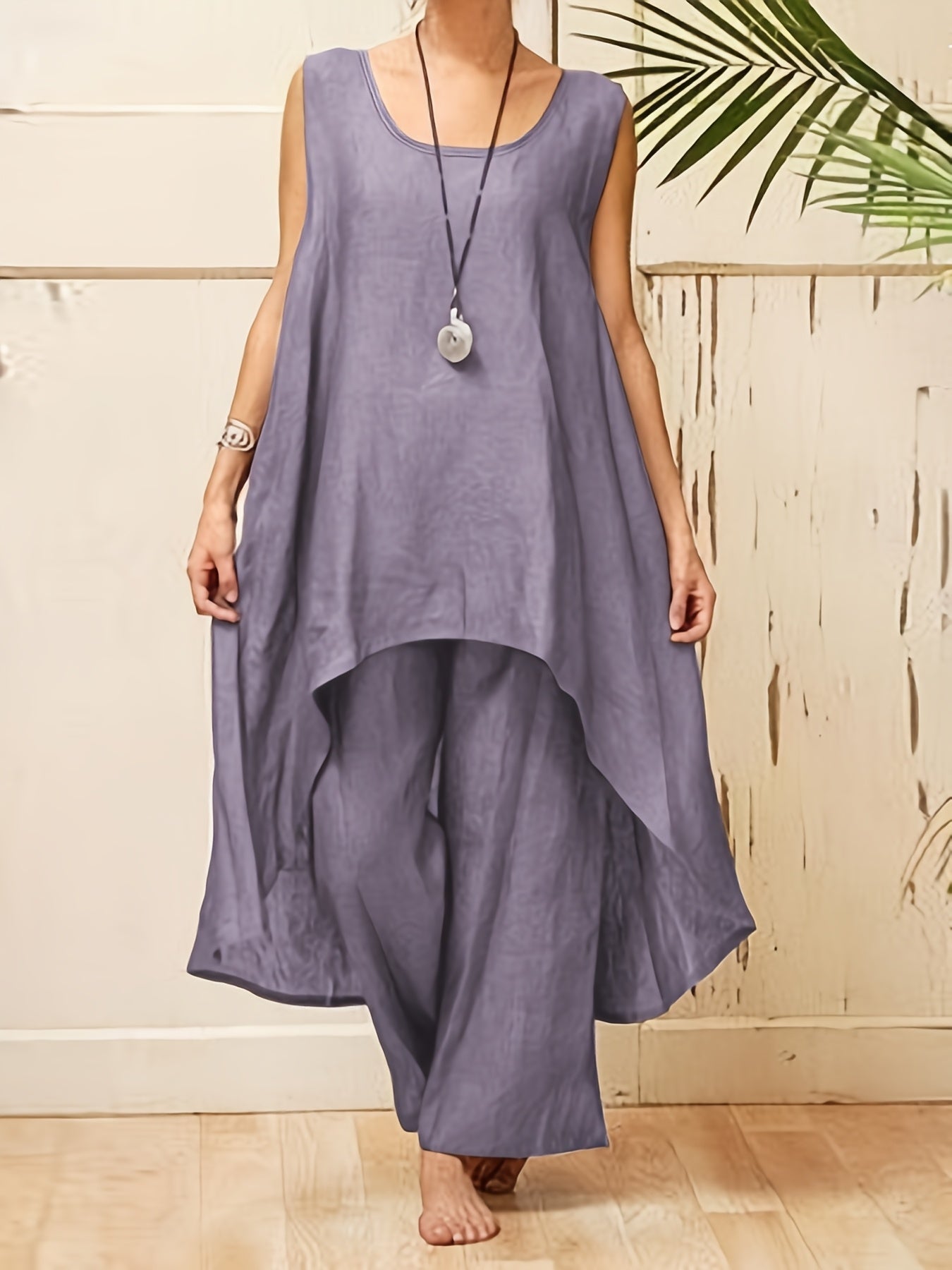 Kinga - Garnitur w Jednolitym Kolorze