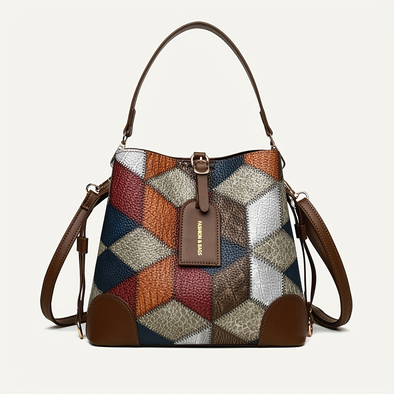 Renata - Torba Wiaderko Patchwork