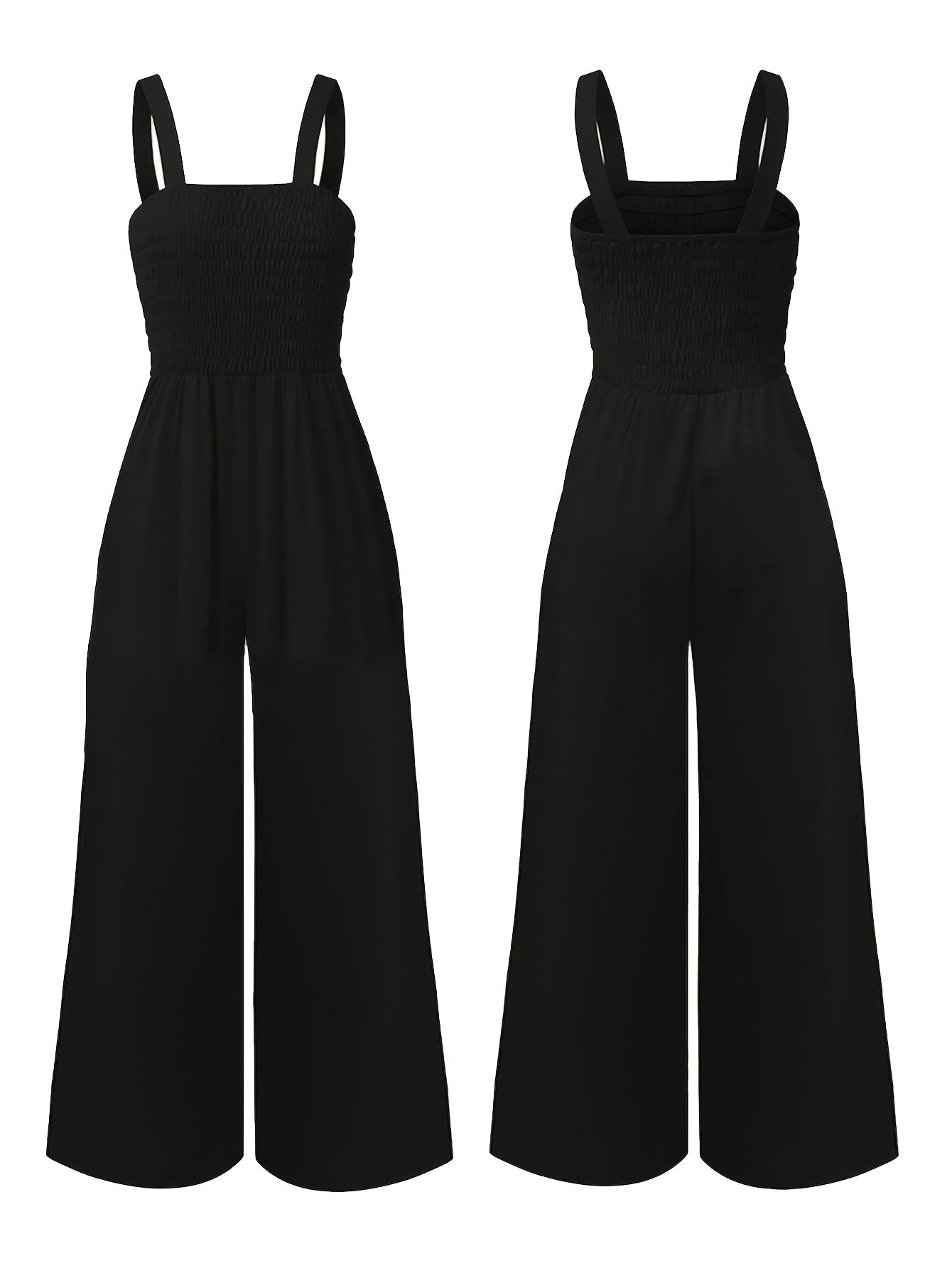 Eliza - Kombinezon Off-Shoulder z Kieszeniami