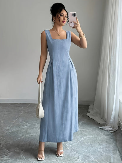 Marcelina – Minimalistyczna Sukienka Maxi