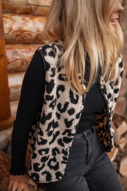 Astrid™ | Stylowy sweter w panterkę