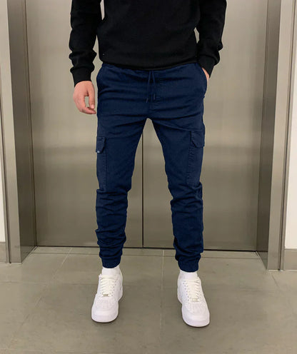 Bartosz / Luźne spodnie cargo jogger