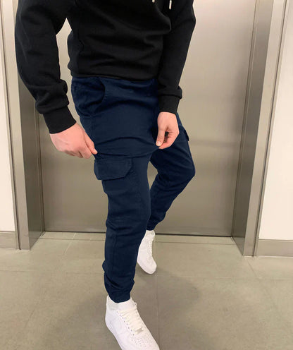 Bartosz / Luźne spodnie cargo jogger