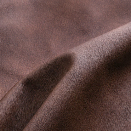 Męska klasyczna, modna, skórzana kurtka zapinana na zamek błyskawiczny