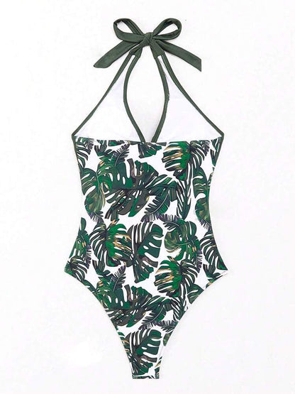 Isalina Tropical Twist-Front Strój kąpielowy
