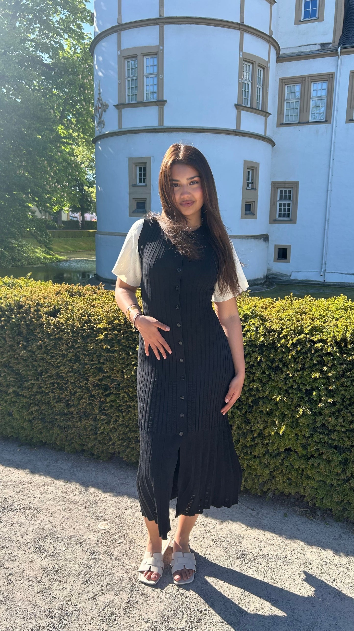 Angelika | Sukienka Tweed