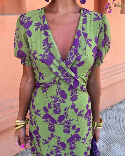 Melys | Elegancka i uniwersalna letnia sukienka