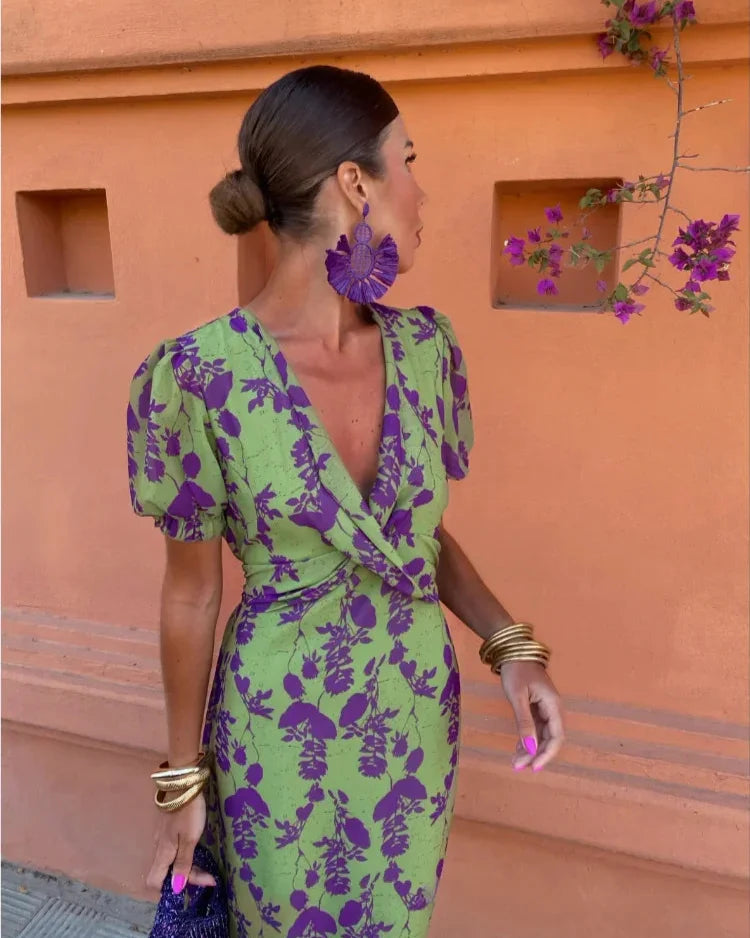 Melys | Elegancka i uniwersalna letnia sukienka