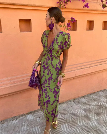 Melys | Elegancka i uniwersalna letnia sukienka