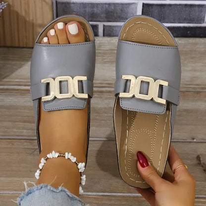Aurielle Luxe Sandały z łańcuszkami