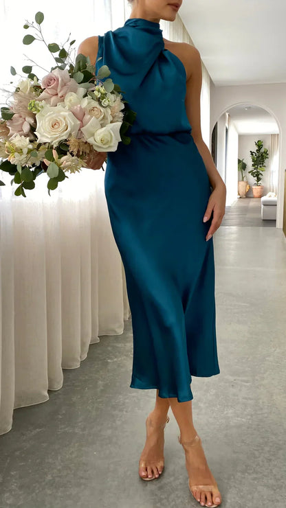 Sukienka midi Amara Satin Couture