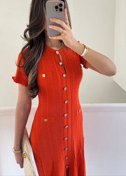 Angelika | Sukienka Tweed