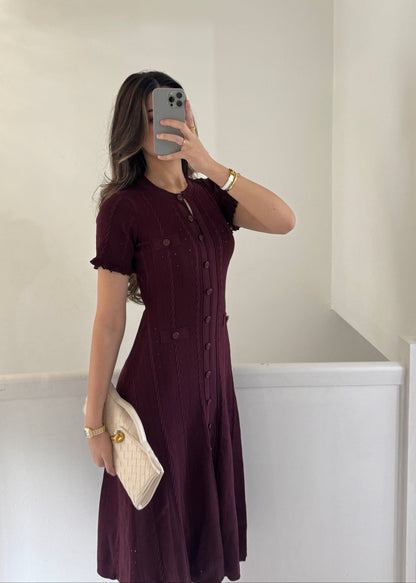 Angelika | Sukienka Tweed