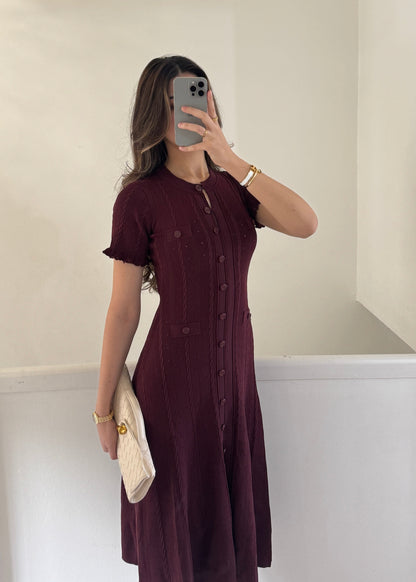 Angelika | Sukienka Tweed