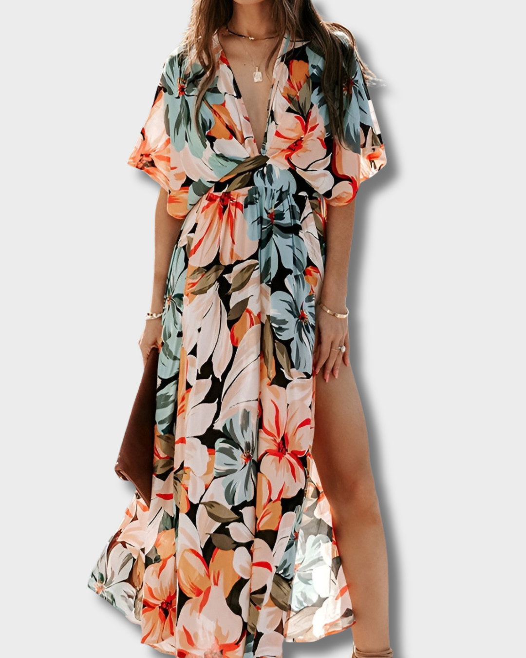 Karina - Sukienka w kwiaty