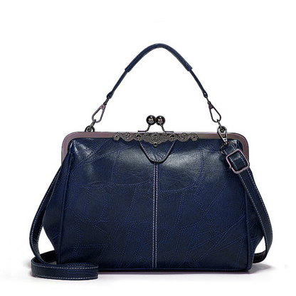 Sac à main vintage à fermeture à baiser