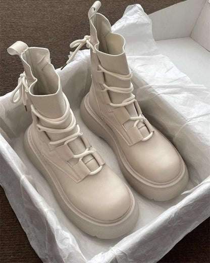 Mariola | Stylowe zimowe botki na chłodne dni