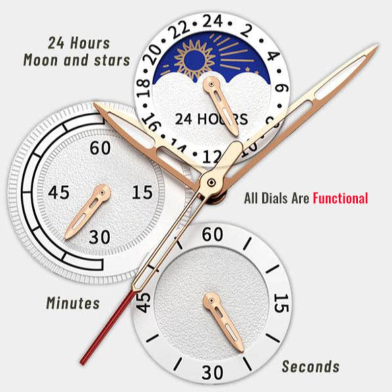 Klasyczny zegarek sportowy Patryk