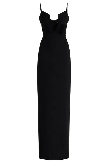 Dopasowana sukienka maxi Rhea