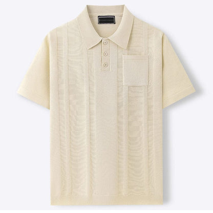 Dzianinowa koszulka polo Roberto