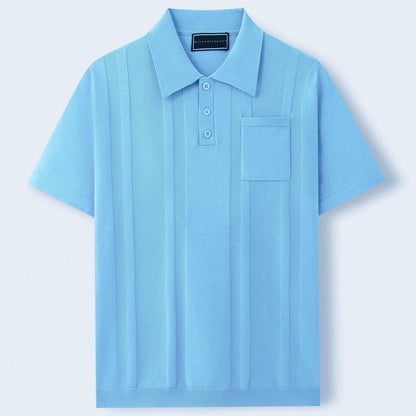 Dzianinowa koszulka polo Roberto