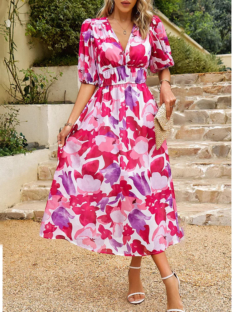 Karoline | Elegancka sukienka letnia