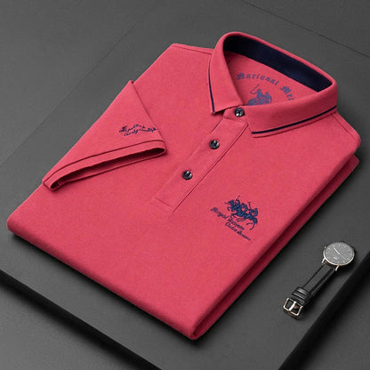 Haftowana koszulka polo Leonor