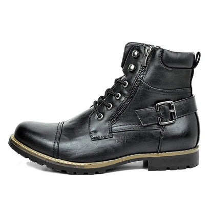 Damon | Skórzane sznurowane buty