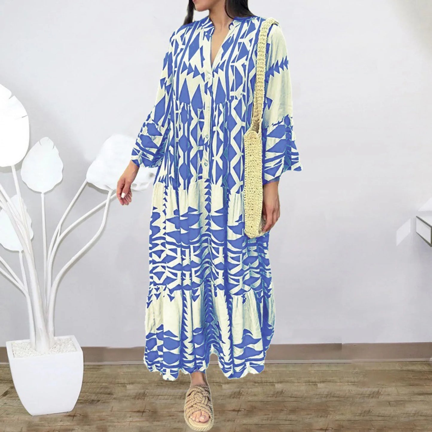 Riviera – Letnia sukienka midi z eleganckim charakterem